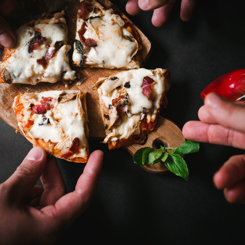 Canva - 4 Slices Of Pizza